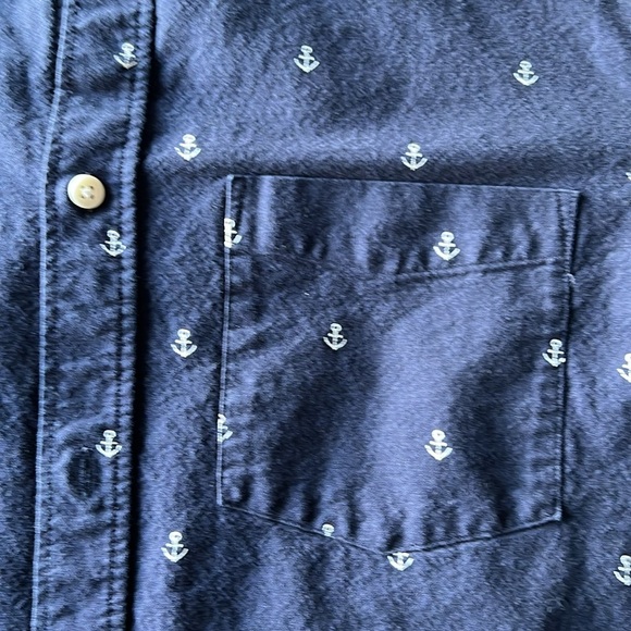 H&M Regular Fit Short-sleeved Oxford Shirt - Picture 4 of 6